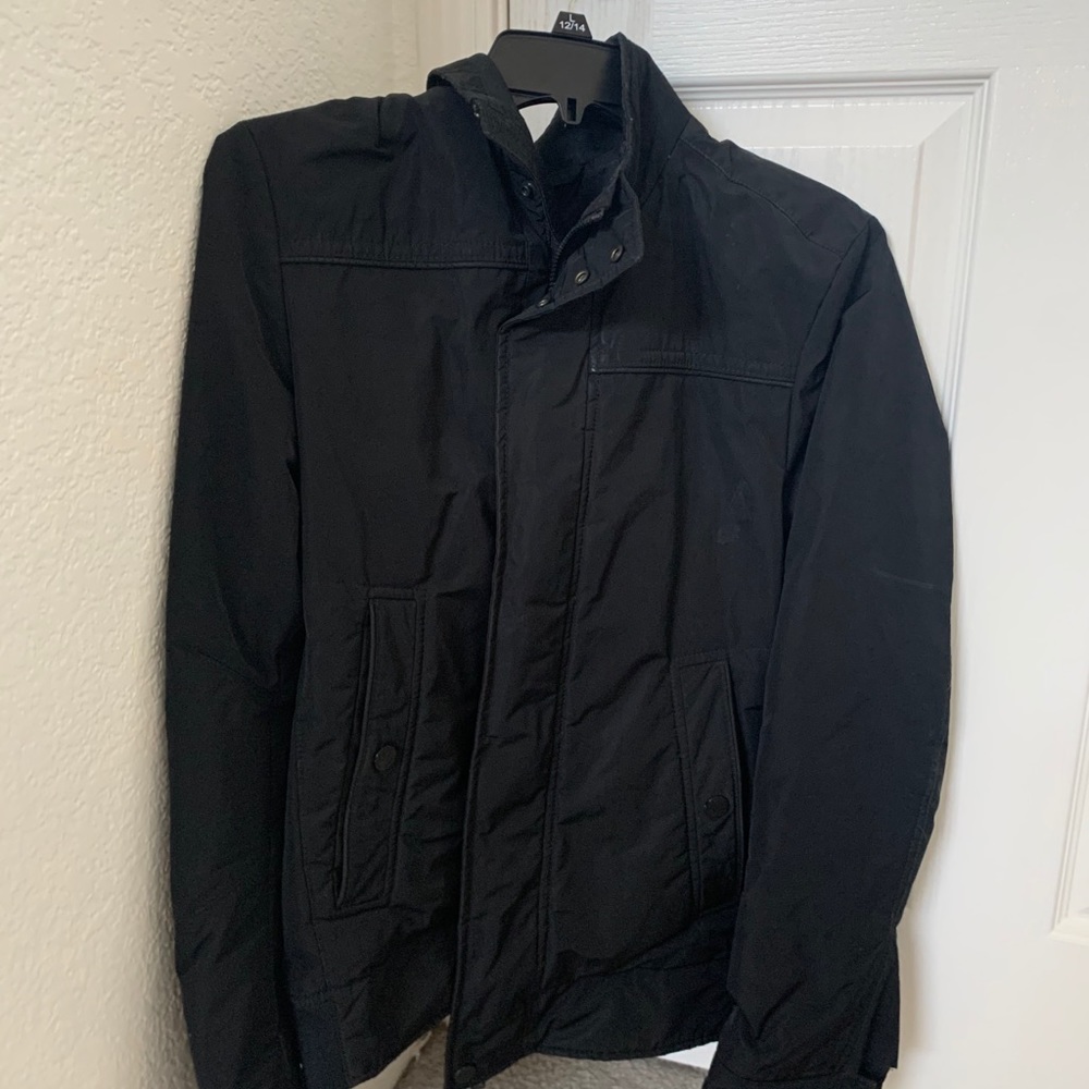 Black BOSS Windbreaker